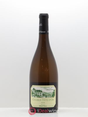 Chablis Tête d'Or Billaud-Simon (Domaine)  2016 - Lot of 1 Bottle