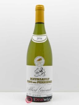 Meursault 1er Cru Clos des Perrières Monopole Albert Grivault  2016 - Lot of 1 Bottle