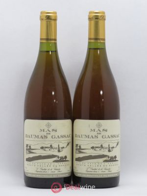 IGP St Guilhem-le-Désert - Cité d'Aniane Mas Daumas Gassac Famille Guibert de La Vaissière  1992 - Lot of 2 Bottles
