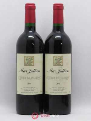 Coteaux du Languedoc - Terrasses du Larzac Mas Jullien Olivier Jullien  1998 - Lot of 2 Bottles