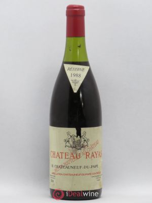 Châteauneuf-du-Pape Château Rayas Reynaud  1988 - Lot of 1 Bottle