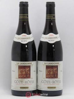 Côte-Rôtie La Landonne Guigal  1990 - Lot of 2 Bottles