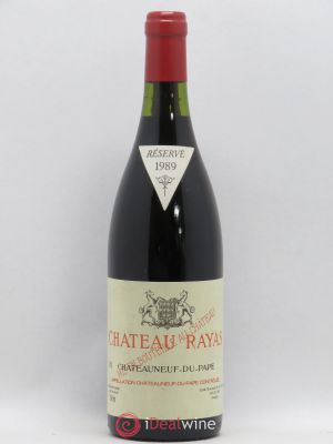 Châteauneuf-du-Pape Château Rayas Reynaud  1989 - Lot of 1 Bottle