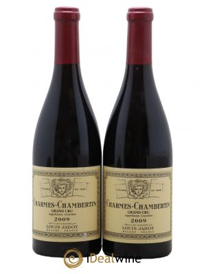 Charmes-Chambertin Grand Cru Maison Louis Jadot 2009 - Lot de 2 Bottles