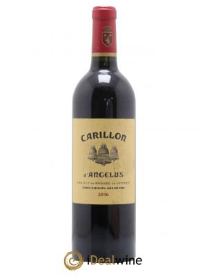 Le Carillon de l'Angélus Second vin  2016 - Lot of 1 Bottle