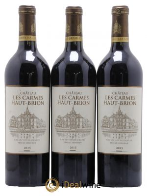 Château Les Carmes Haut-Brion 2015 - Lot de 3 Bottles