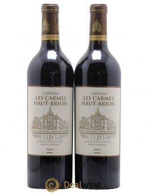 Château Les Carmes Haut-Brion  2015 - Lot of 2 Bottles