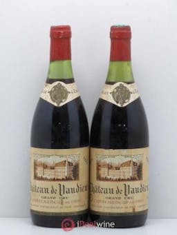 Châteauneuf-du-Pape Château de Vaudieu 1975 - Lot of 2 Bottles