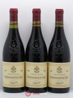 Châteauneuf-du-Pape Clefs Des Prelats 1988 - Lot of 3 Bottles