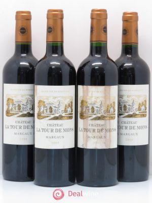 Château la Tour de Mons Cru Bourgeois  2009 - Lot of 4 Bottles