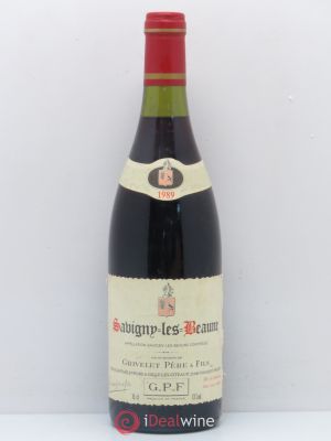 Savigny-lès-Beaune Grivelet Pere et Fils 1989 - Lot of 1 Bottle