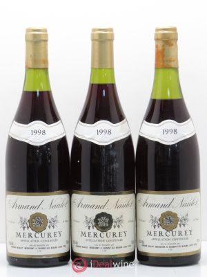 Mercurey Armand Naulot (no reserve) 1998 - Lot of 3 Bottles