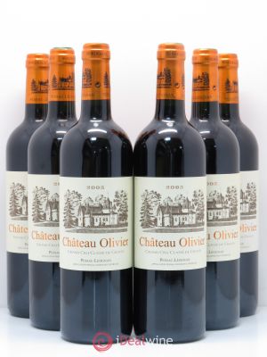 Château Olivier Cru Classé de Graves  2005 - Lot of 6 Bottles