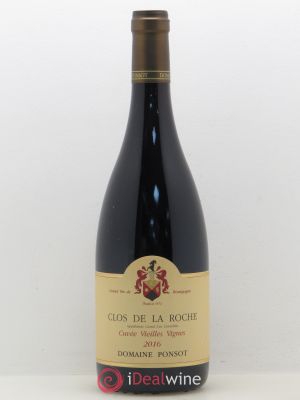 Clos de la Roche Grand Cru Vieilles Vignes Ponsot (Domaine)  2016 - Lot de 1 Bouteille