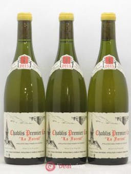 Chablis 1er Cru La Forest René et Vincent Dauvissat  2015 - Lot of 3 Bottles