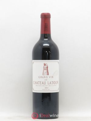 Château Latour 1er Grand Cru Classé  2003 - Lot de 1 Bouteille