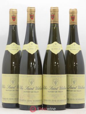 Riesling Grand Cru Rangen de Thann - Clos Saint Urbain Zind-Humbrecht (Domaine)  2004 - Lot of 4 Bottles