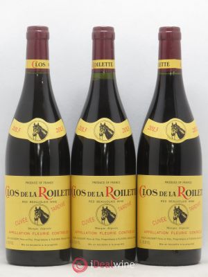 Fleurie Cuvée Tardive Clos de la Roilette  2013 - Lot of 3 Bottles