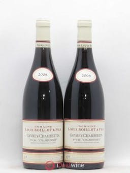 Gevrey-Chambertin 1er Cru Champonnet Domaine Louis Boillot et Fils 2008 - Lot de 2 Bouteilles