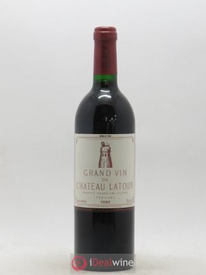 Château Latour 1er Grand Cru Classé  1986 - Lot de 1 Bouteille
