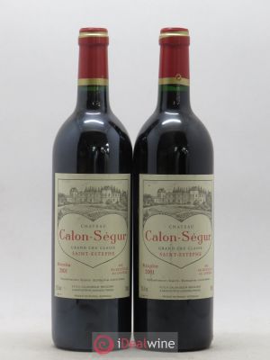 Château Calon Ségur 3ème Grand Cru Classé  2001 - Lot of 2 Bottles