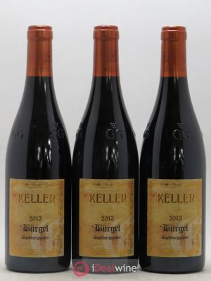 Allemagne Dalsheim Bürgel Spätburgunder Trocken Weingut Keller GG 2013 - Lot of 3 Bottles