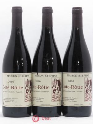 Côte-Rôtie Jean-Michel Stephan  2016 - Lot of 3 Bottles