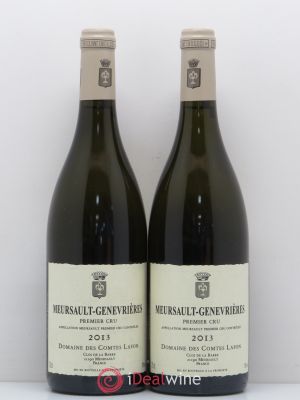 Meursault 1er Cru Genevrières Comtes Lafon (Domaine des)  2013 - Lot of 2 Bottles