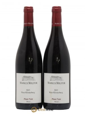 Pinot Noir Markus Molitor Haus Klosterberg (sans prix de réserve) 2015 - Lot de 2 Bouteilles