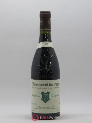 Châteauneuf-du-Pape Réserve des Célestins Henri Bonneau & Fils  2007 - Lot of 1 Bottle