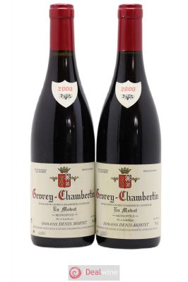 Gevrey-Chambertin En Motrot Denis Mortet (Domaine)  2000 - Lot of 2 Bottles