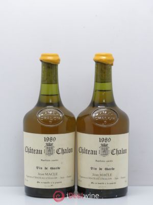 Château-Chalon Jean Macle  1989 - Lot de 2 Bouteilles