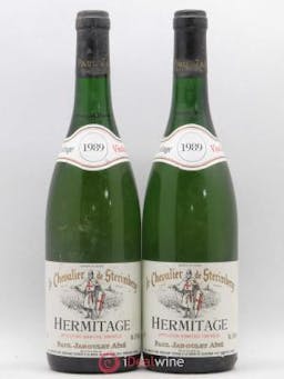 Hermitage Chevalier de Sterimberg Paul Jaboulet Aîné  1989 - Lot of 2 Bottles
