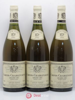 Corton-Charlemagne Grand Cru Maison Louis Jadot  1995 - Lot of 3 Bottles