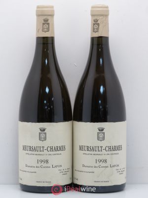 Meursault 1er Cru Charmes Comtes Lafon (Domaine des)  1998 - Lot of 2 Bottles