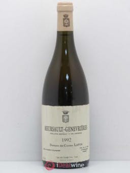 Meursault 1er Cru Genevrières Comtes Lafon (Domaine des)  1992 - Lot de 1 Bouteille