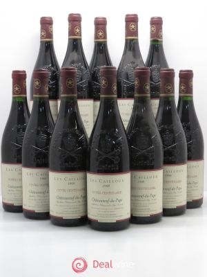 Châteauneuf-du-Pape Les Cailloux Cuvée du Centenaire André Brunel  1998 - Lot of 12 Bottles