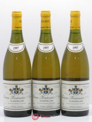 Puligny-Montrachet 1er Cru Clavoillons Domaine Leflaive  1997 - Lot of 3 Bottles
