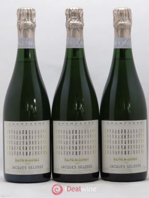 Extra Brut Grand Cru Blanc de Blancs Jacques Selosse  1996 - Lot of 3 Bottles