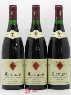 Cornas Auguste Clape  2000 - Lot of 3 Bottles