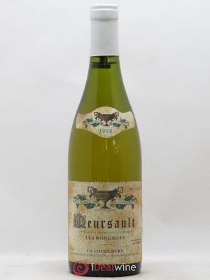 Meursault Les Rougeots Coche Dury (Domaine)  1998 - Lot of 1 Bottle
