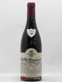 Griotte-Chambertin Grand Cru Claude Dugat  2003 - Lot of 1 Bottle