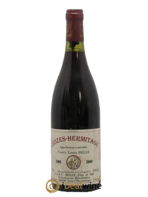Crozes-Hermitage Cuvée Louis Belle Domaine Belle 2000 - Lot de 1 Bottle