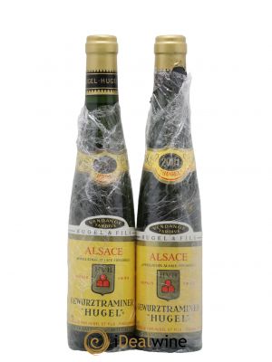 Gewurztraminer Vendanges Tardives Hugel (Domaine)  2001 - Lot of 2 Half-bottles