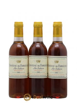 Château de Fargues 1995 - Lot de 3 Demi-bouteilles