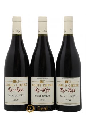 Saint-Joseph Ro-Rée Louis Cheze (Domaine)  2016 - Lot of 3 Bottles