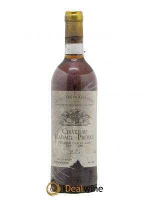 Château Rabaud Promis 1er Grand Cru Classé  1976 - Lot of 1 Bottle