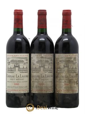 Château La Lagune 3ème Grand Cru Classé  1995 - Lotto di 3 Bottiglie