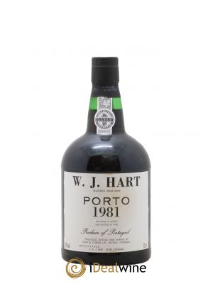 Porto WJ Hart 1981 - Lot of 1 Bottle
