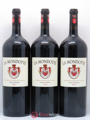La Mondotte 1er Grand Cru Classé B (depuis 2012)  2012 - Lot of 3 Magnums